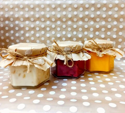 Мед- суфле, набор из 3-х банок по 150 гр, стекло