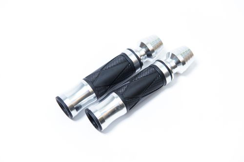 Грипсы с грузиками модель 1 Серебряный