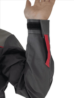 Костюм мужской летний «КИРЖАЧ» (куртка+брюки) цв.темно-серый/светло-серый