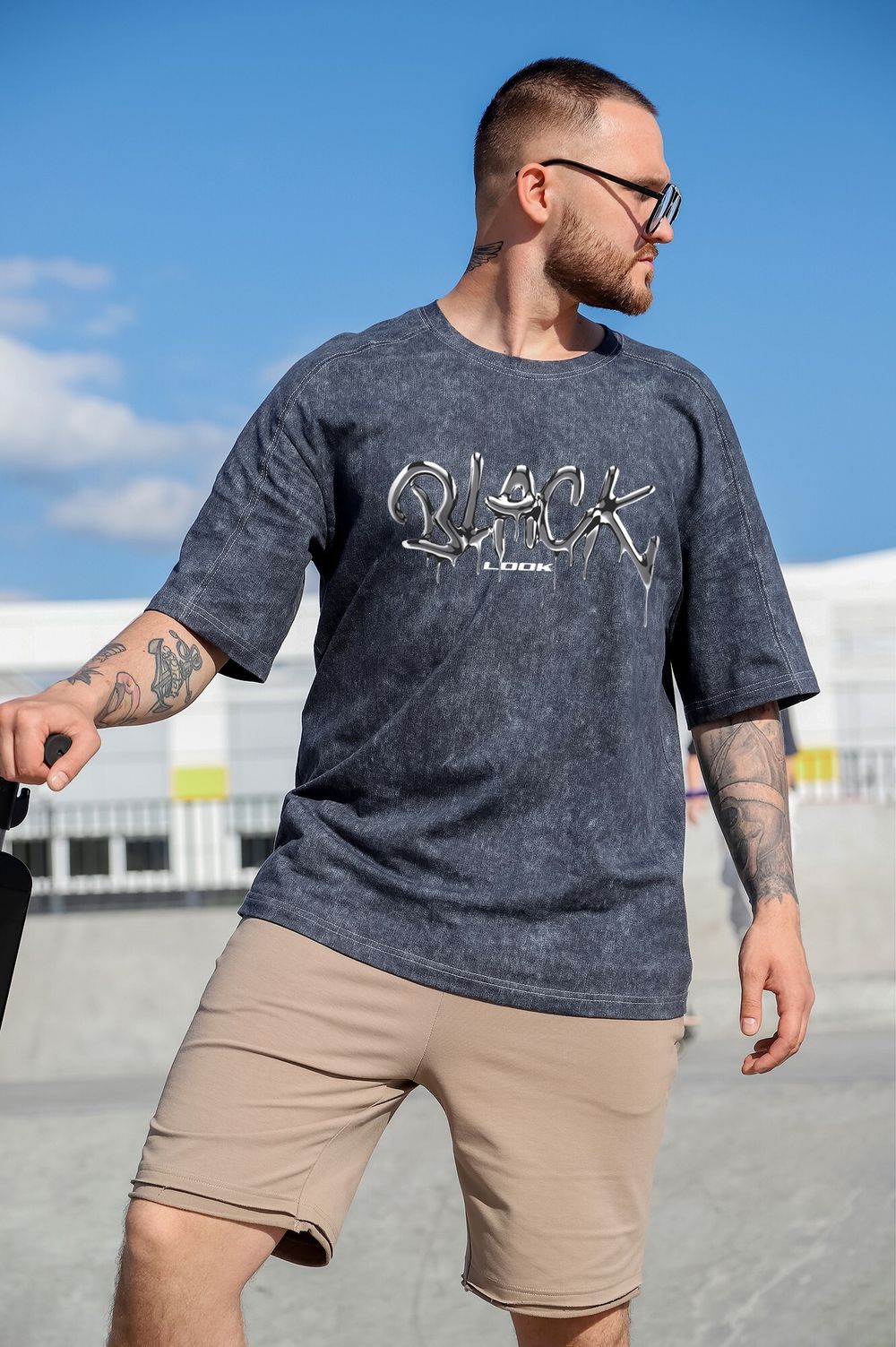 Футболка мужская Ривьера-4 Виотекс ГРАФИТОВЫЙ