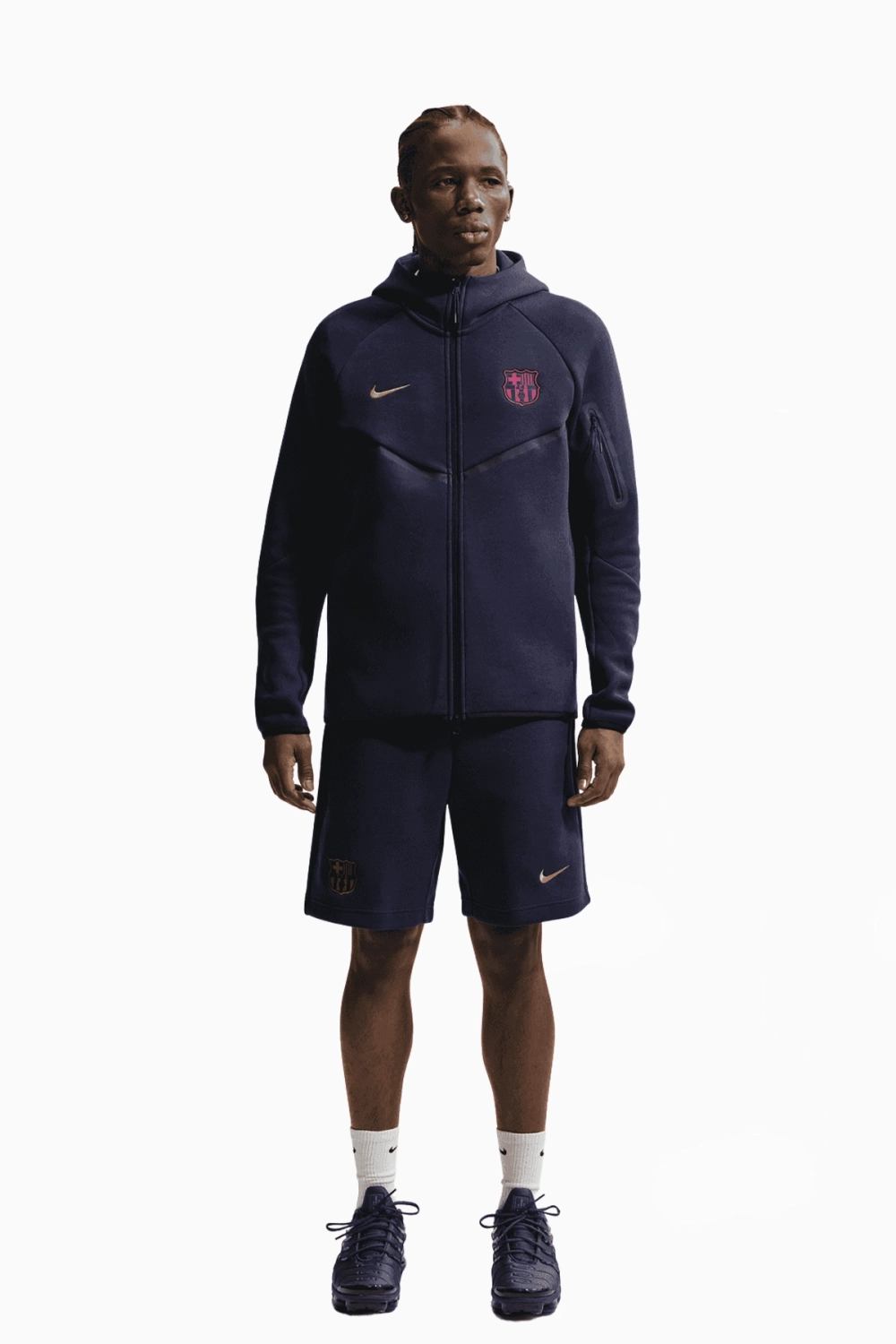 Шорты Nike FC Barcelona 26/27 Tech Fleece - темно-синий