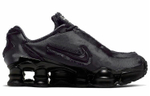 Кроссовки Cdg X Nike Shox Tl Triple Black (Женская размерная сетка)