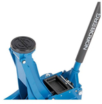 Домкрат подкатной NORDBERG N32038 супернизкий 3 тонн, h=75-505 мм