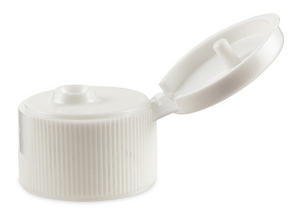 Крышка флип-топ белая ребристая 24/410