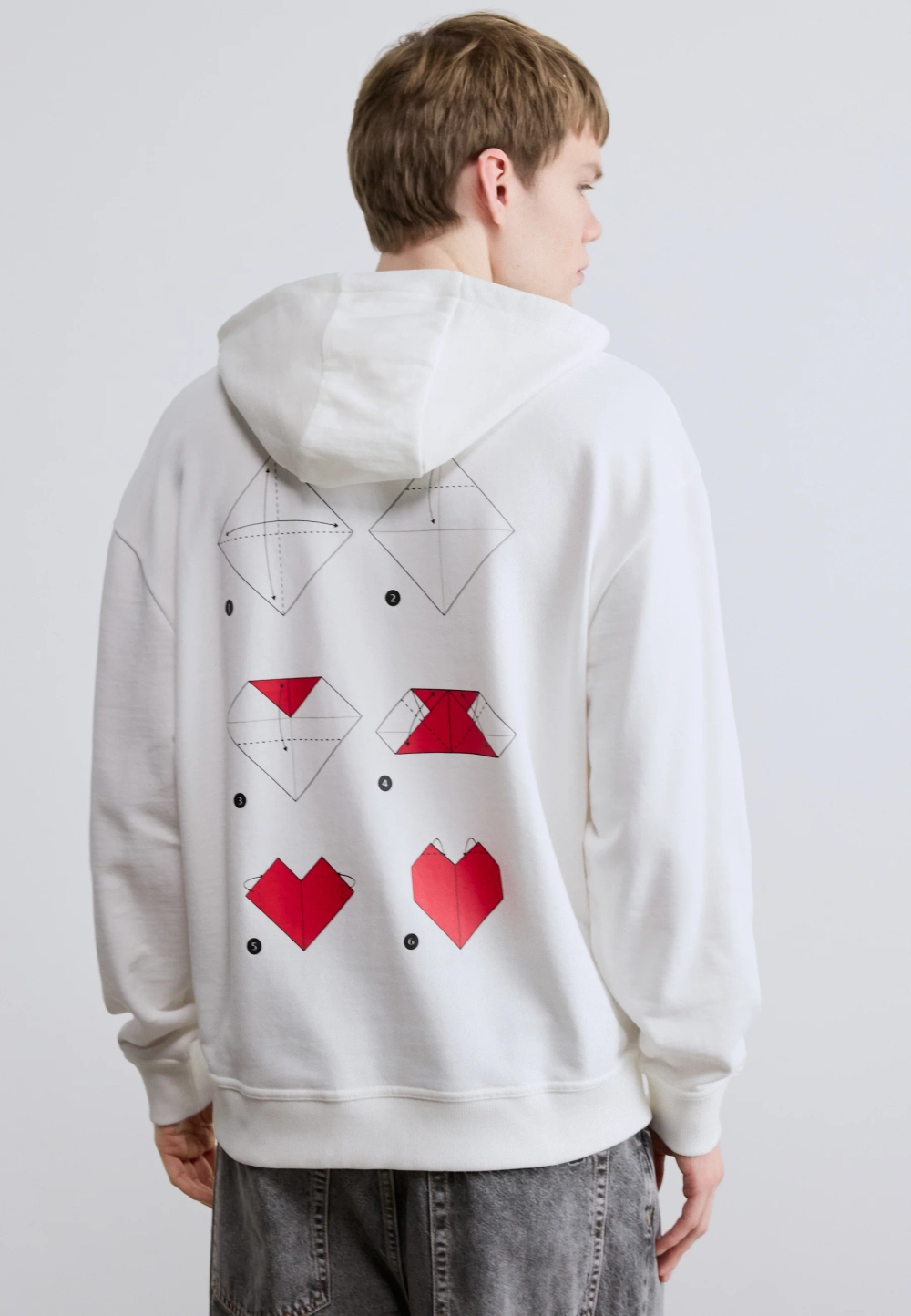 Свитшот Hugo DALENTINOS UNISEX - white