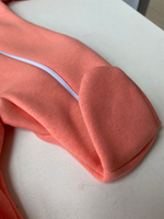 Комбинезон с молнией (капюшон, манжеты, закрытые ножки) для малышей