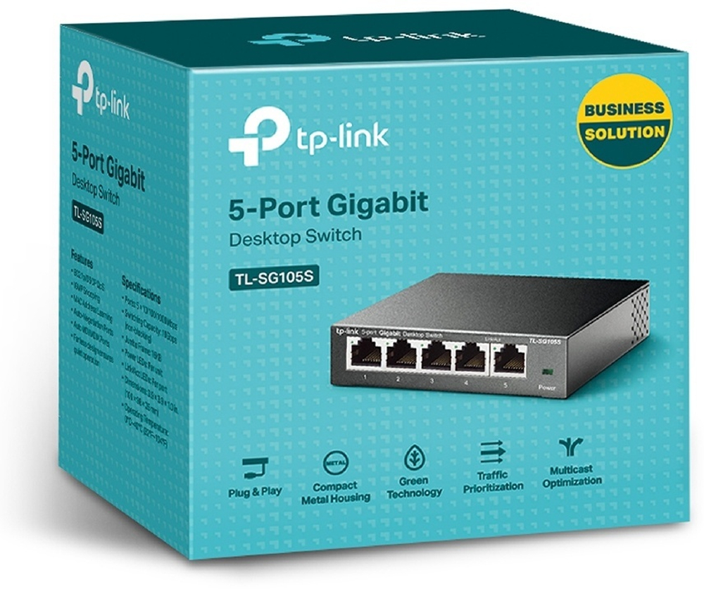 TP-LINK TL-SG105S черный