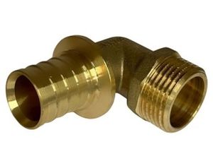 Угольники НР с наружной резьбой Rommer (RFA-0005)