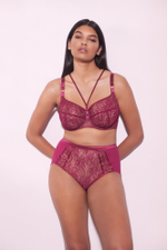 Ярко-розовый бюстгальтер с мягкой чашкой +size Chiara (Размер: 75K) (Цвет: ярко-розовый)