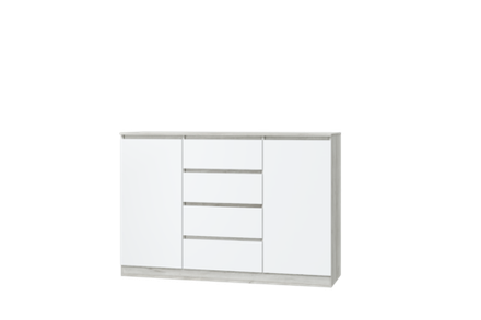 Лори Комод с 2 дверцами и 4 ящика