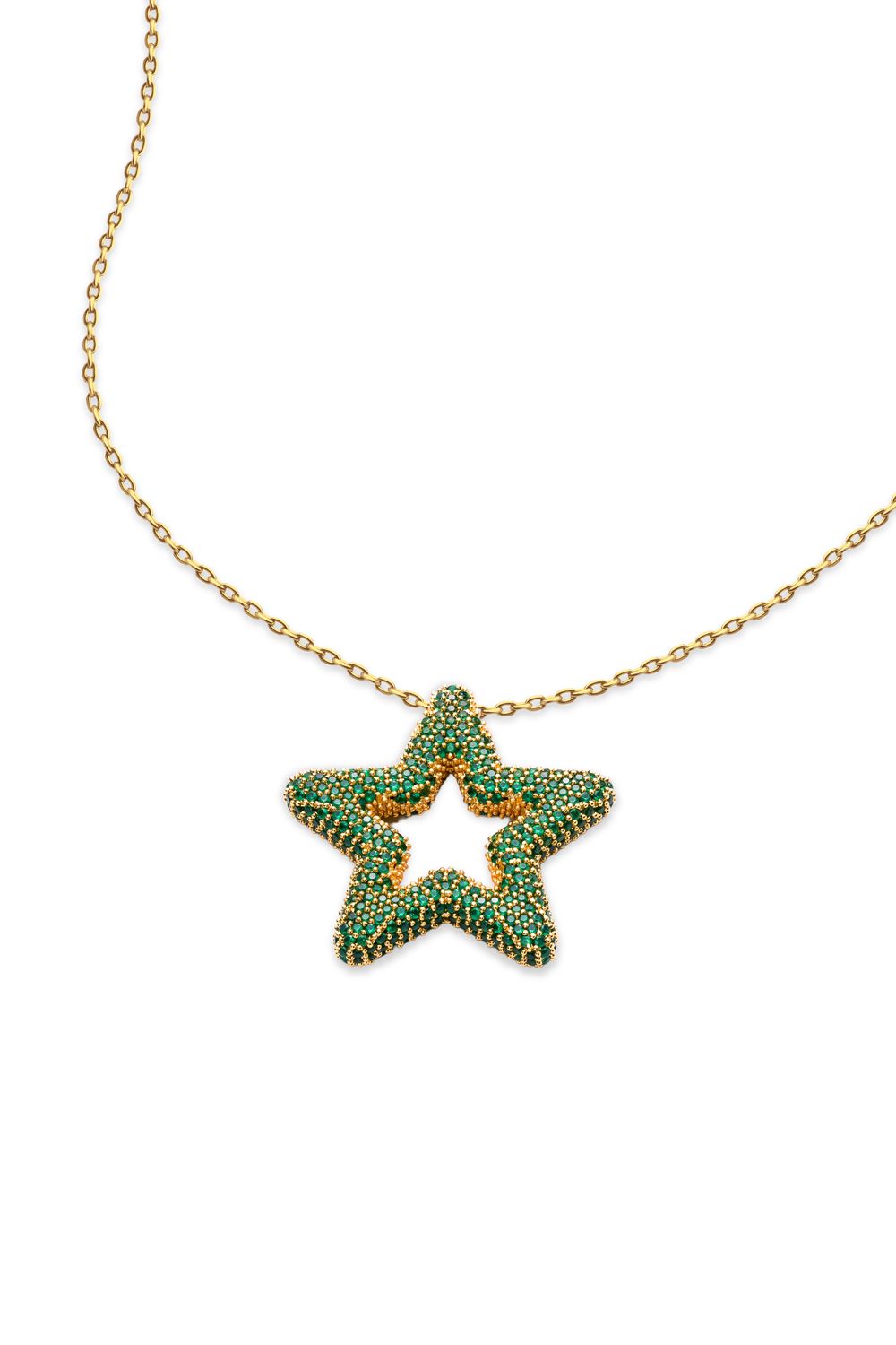 КОЛЬЕ "MAKE A WISH MINT"