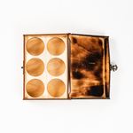 Подарочный деревянный короб для рюмок (стопок) PK50