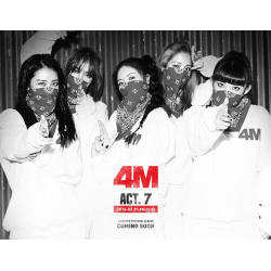 Альбом 4MINUTE - ACT. 7 7th Mini Album