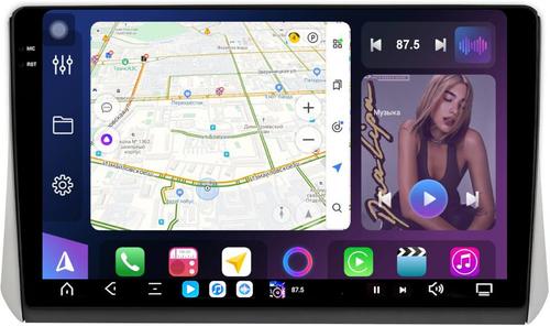 Магнитола для Mitsubishi Xpander, Xpander Cross - FarCar S500-TS20 монитор 10.36" 2K QLED на Android 14, Быстрейшая, CarPlay, 4G SIM-слот