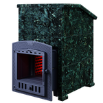 Чугунная печь для бани Комплект GFS ЗК 18 (П2) Президент 830/40 Пироксенит