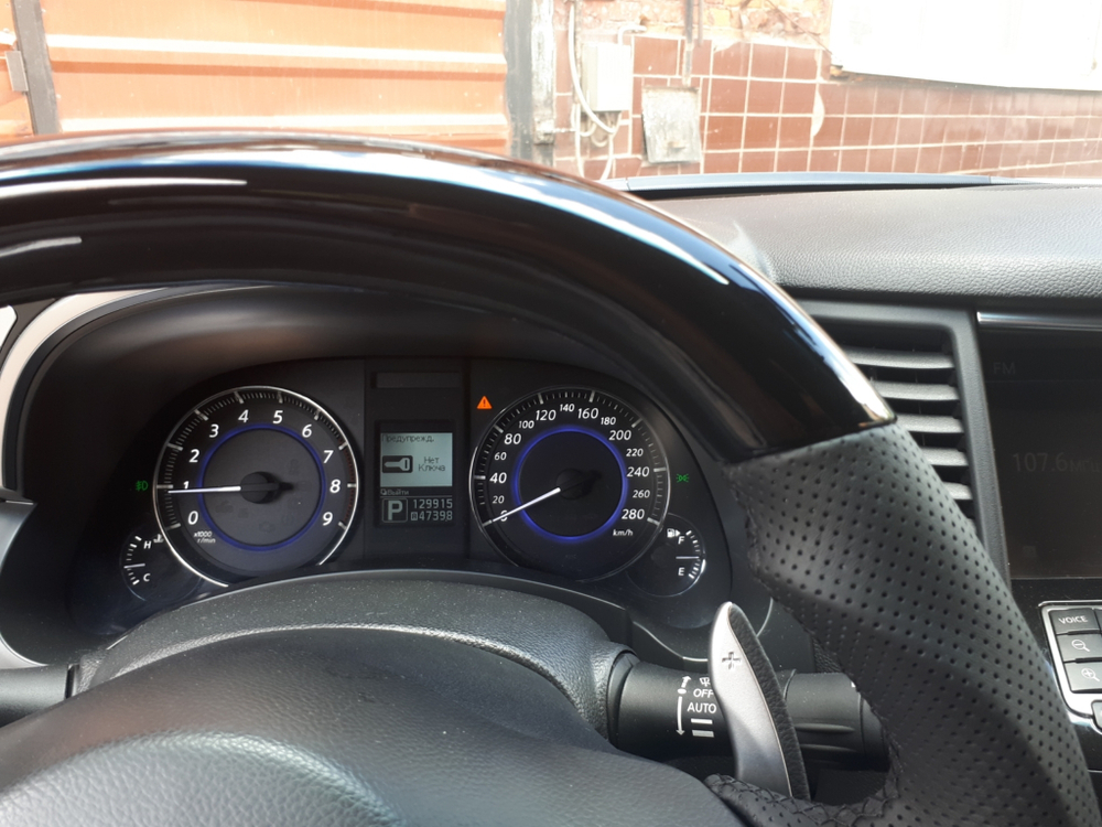 Руль ver.3 Infiniti FX37/FX50/FX30/QX70 черный
