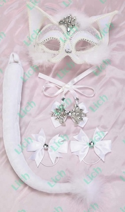 Набор - Белая кошка