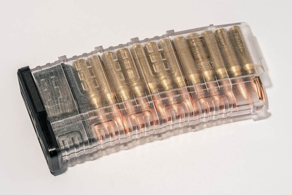 Магазин для карабина Сайга-308 на 25 патронов, PUFGUN