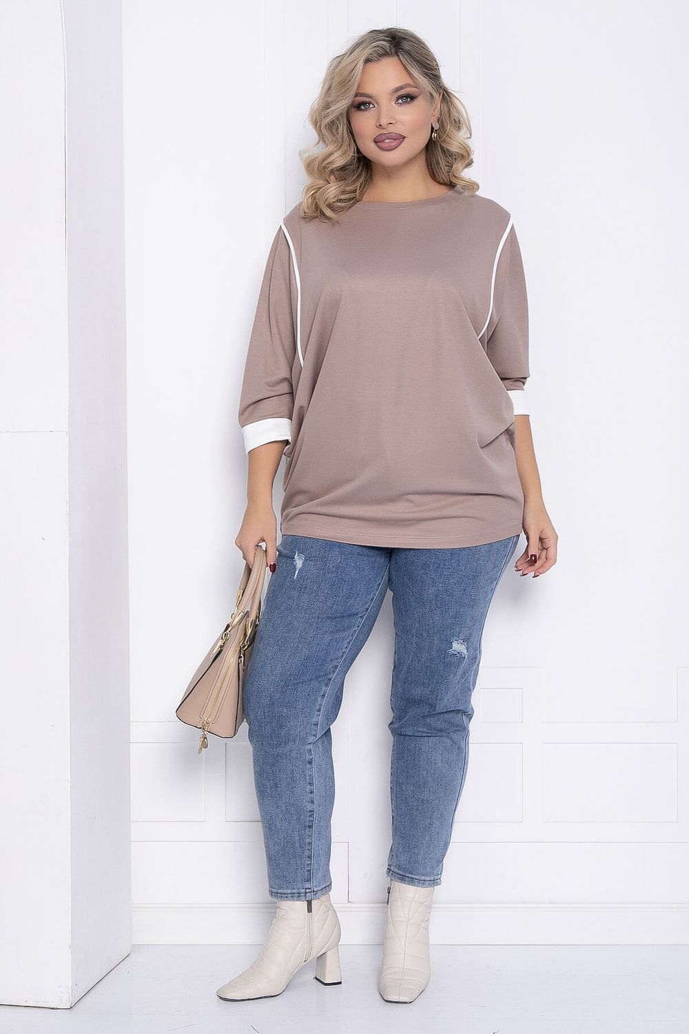 Джемпер Дрэсс (бежевый) Б12361-18 LT Collection