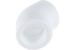 Колено PPR 20х45, белый, РТП (10824)