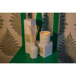 Свеча ароматическая 60ч Ambientair The Olphactory White Insignia Acqua Bergamota