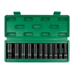 Набор головок ударных глубоких 11пр. 1/2"6pt Forsland-4117-5MPB