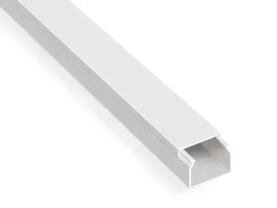 Кабель-канал RuVinil 30х25, 2 метра, белый, (1 шт)