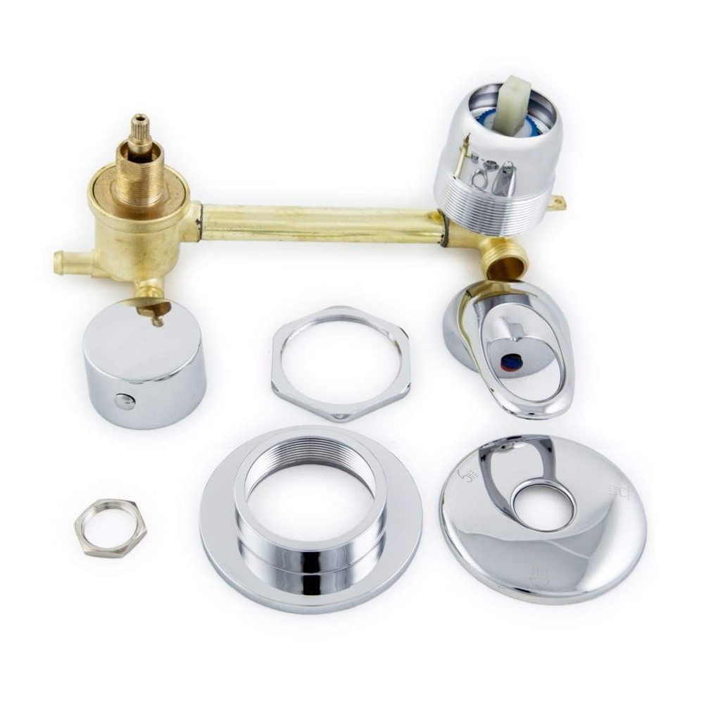 Смеситель для душевой кабины с переключателем на 3 режима 150мм под хомут