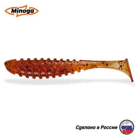 Силиконовая приманка "Minoga" COOPER 3,0"(6шт) 75мм, 2,5гр, цвет 003