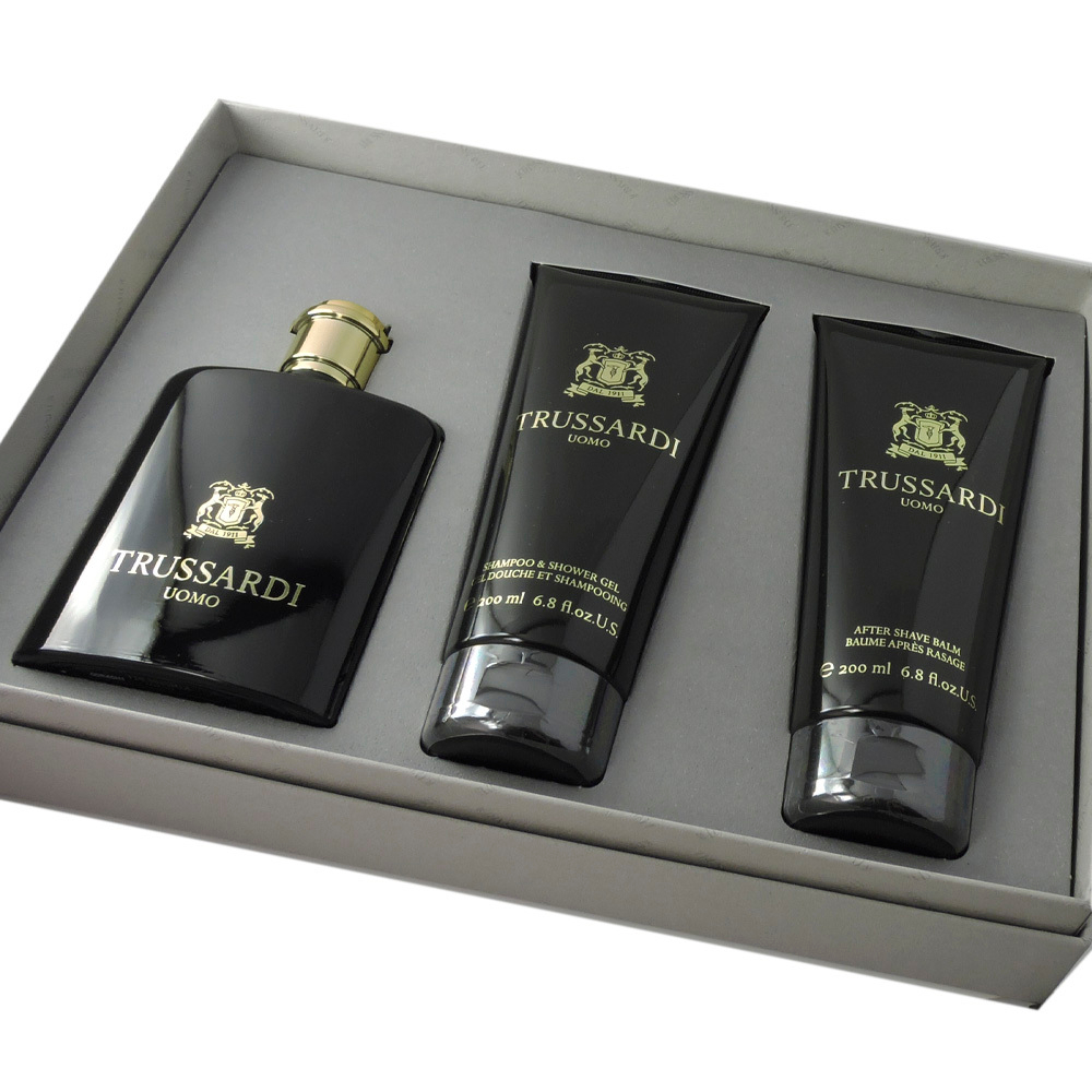 Trussardi Uomo — парфюмерный подарочный набор для мужчин.