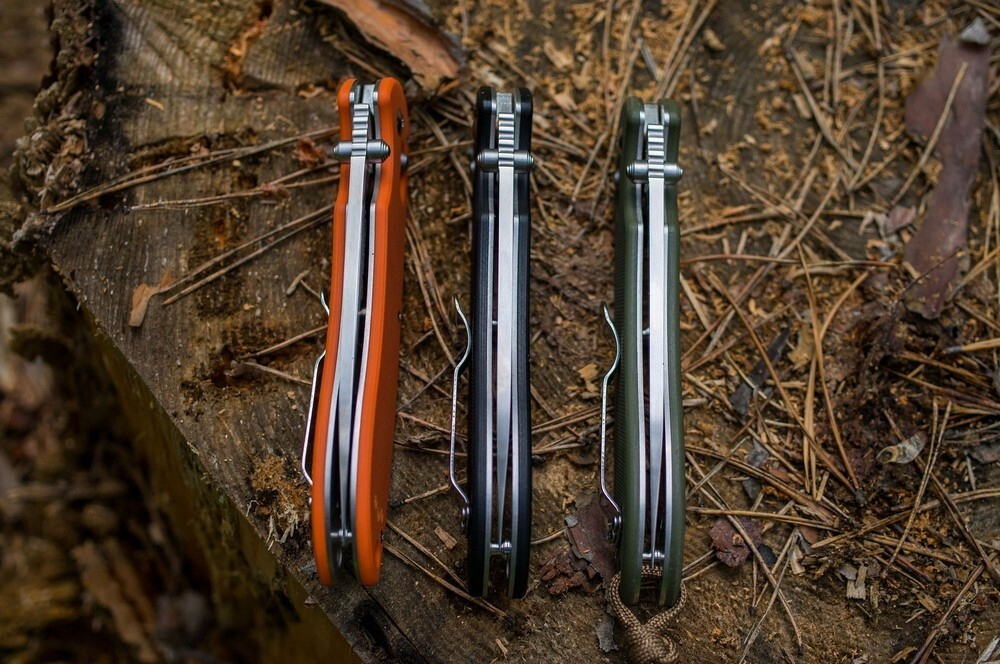 Нож Ganzo G740 зеленый, G740-GR