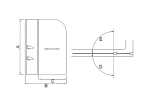 Шторка для ванны Good door SCREEN NEW HS-100-C-CH