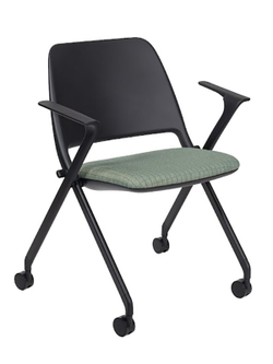 ZEN стул 4 ноги с колесами складной