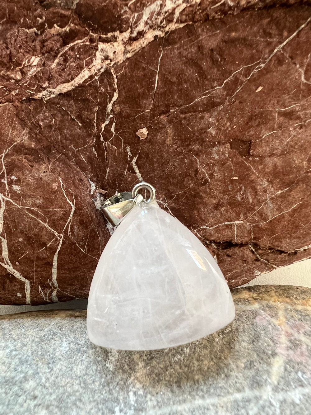 Кулон. Горный хрусталь