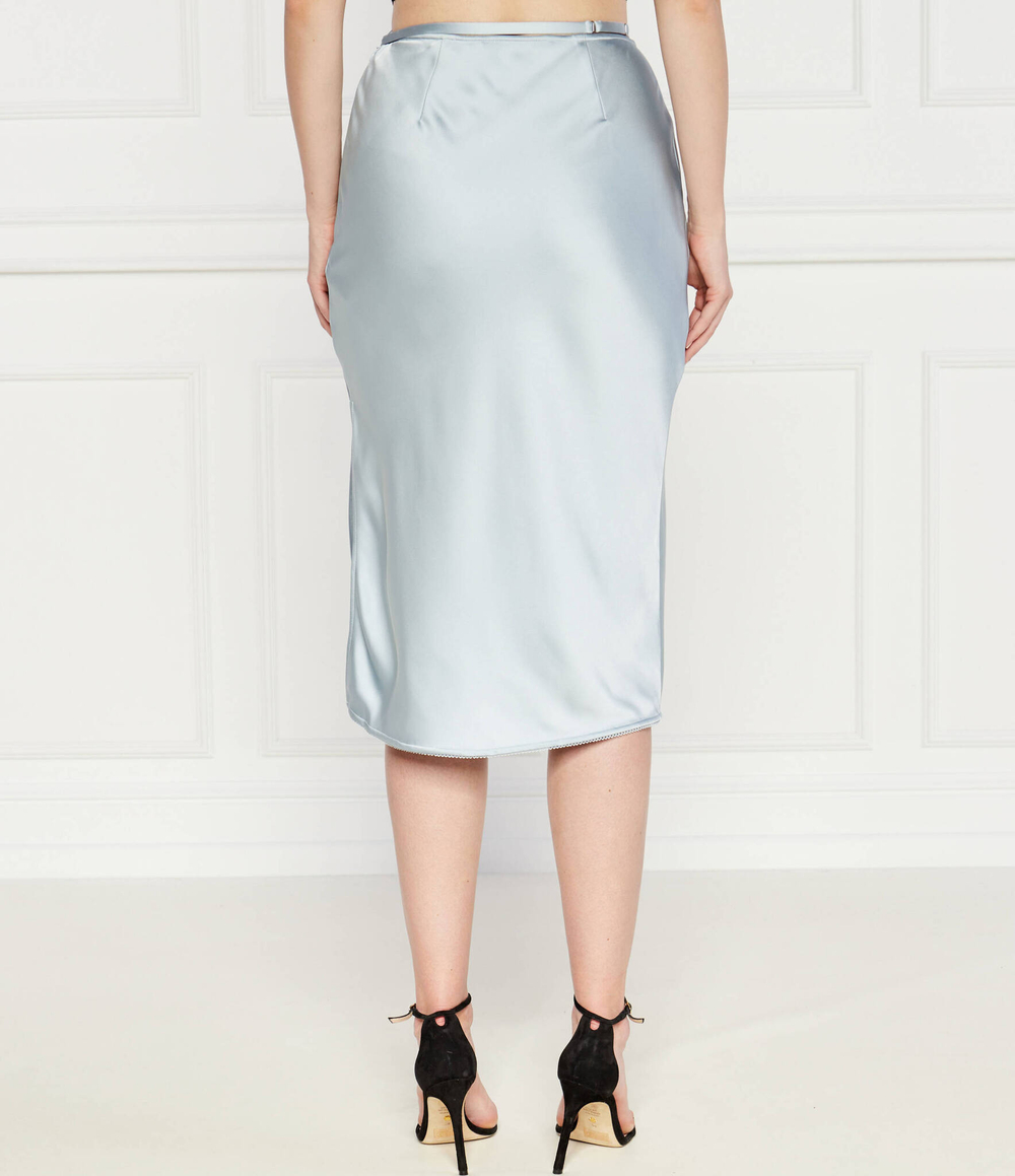 Юбка karl charm soft skirt Karl Lagerfeld - голубой(241W1203)