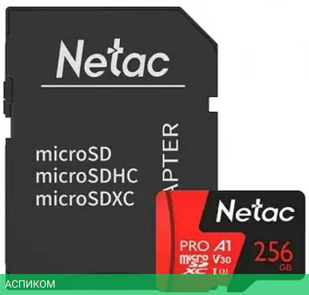 Карта памяти Netac NT02P500PRO-256G-R