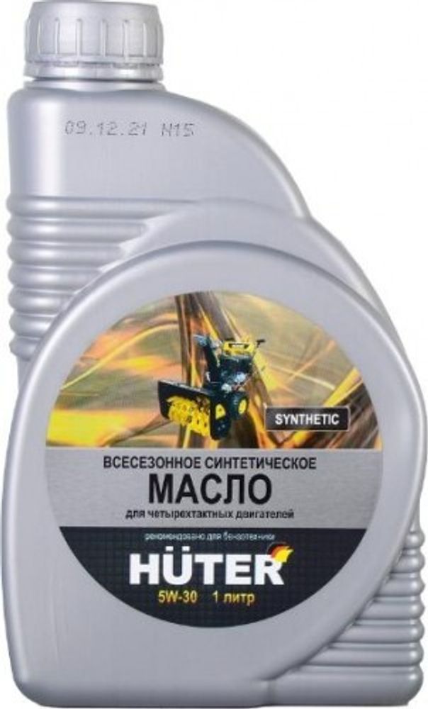 Масло 4Т мотор 5w-30 1л Хутер