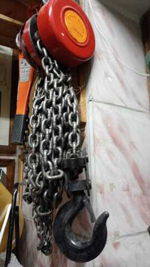 Таль цепная TEBTOH шестеренная 5т, высота -3м