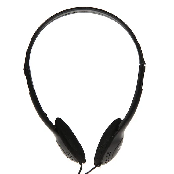 Наушники Ritmix RH-501, накладные, 105 дБ, 16 Ом, 3.5 мм, 2 м, черные