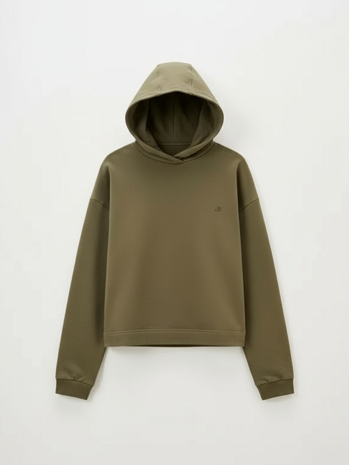 Худи с объёмным капюшоном из итальянского футера