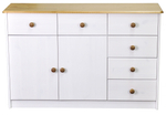 Комод 2 двери 6 ящиков Хаба