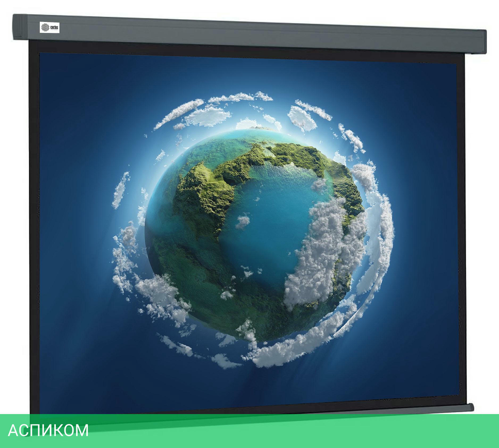 Проекционный экран Cactus CS-PSW-187X332-SG серый