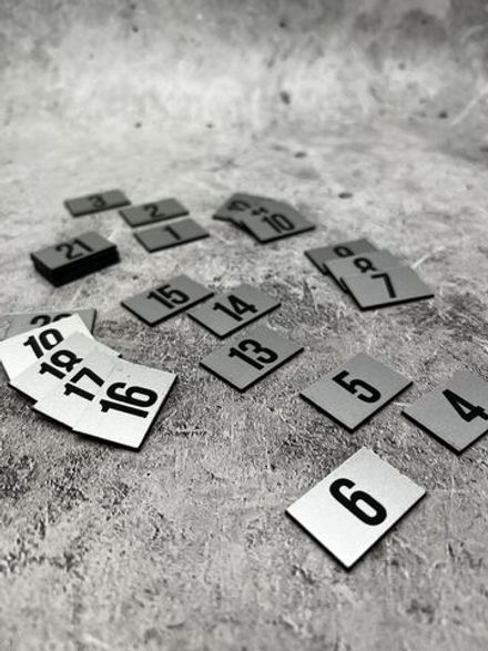 Нумерация гардеробная 401-500