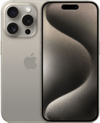 Apple iPhone 15 Pro 128 Гб Натуральный титан (Natural Titanium) MTU93 Смартфон