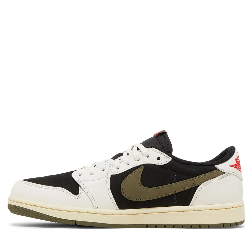 Кроссовки Nike Air Jordan 1 Retro Low "Travis Scott - Olive"