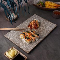 Блюдо прямоугольное 32*20 см h1,3 см Brown Untouched Taiga P.L. Proff Cuisine [1]