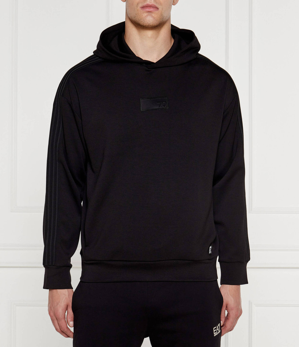 Худи EA7 - черный(6DUM02 PJZKZ)