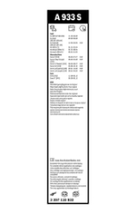 BOSCH - 3397118933-BOC - Wiper Blade