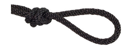 Веревка сплошного плетения d6мм, L250м, черный, Marine Rocket