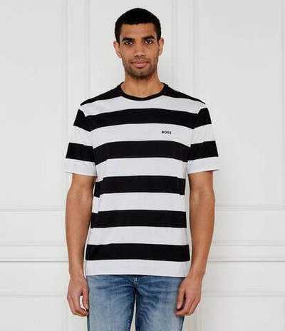 Футболка TalesStripe BOSS ORANGE - черный(50499334)